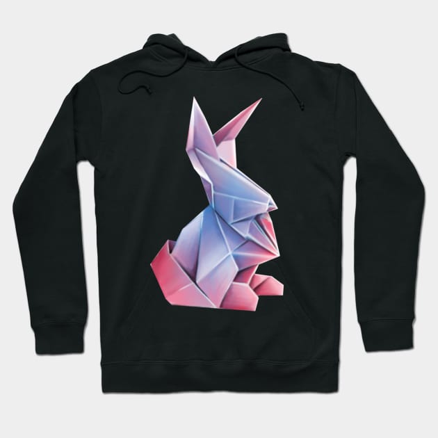 Origami Rabbit Hoodie by AStu